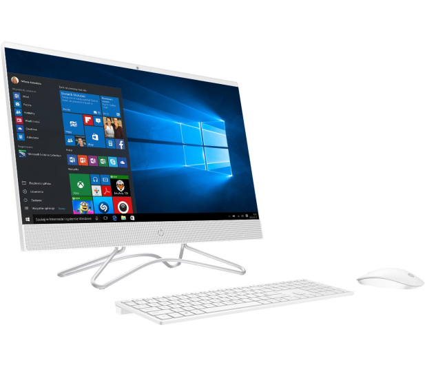 HP 24 AiO i5-8250/16GB/480+1TB/Win10Px MX110 White - 503544 - zdjęcie 3